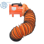 8-Inch Portable Extractor Fan Blower for Ventilation (16.4FT Duct Hose)