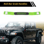 2X Roll Bar Grab Handles for Jeep Wrangler (2007–2023) - Green