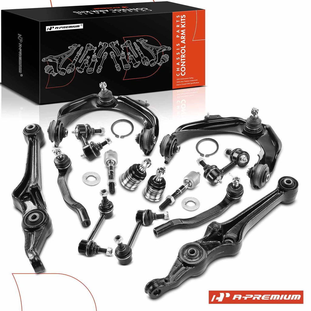 Set of 14 Front Control Arms with Ball Joints for Honda Accord 