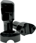 3" Handlebar Risers for LA Choppers 1" Handlebars (LA-7402-03B) - Black