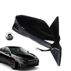 Passenger Side Mirror for Honda Civic Sedan (2016–2021) Power Heated View Camera Black