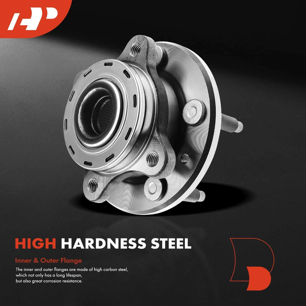 2X Front Wheel Hub & Bearing Assembly for Ford Taurus (2008-2009)