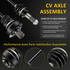 Rear Right CV Axle for Yamaha Grizzly 660 (2003–2008)