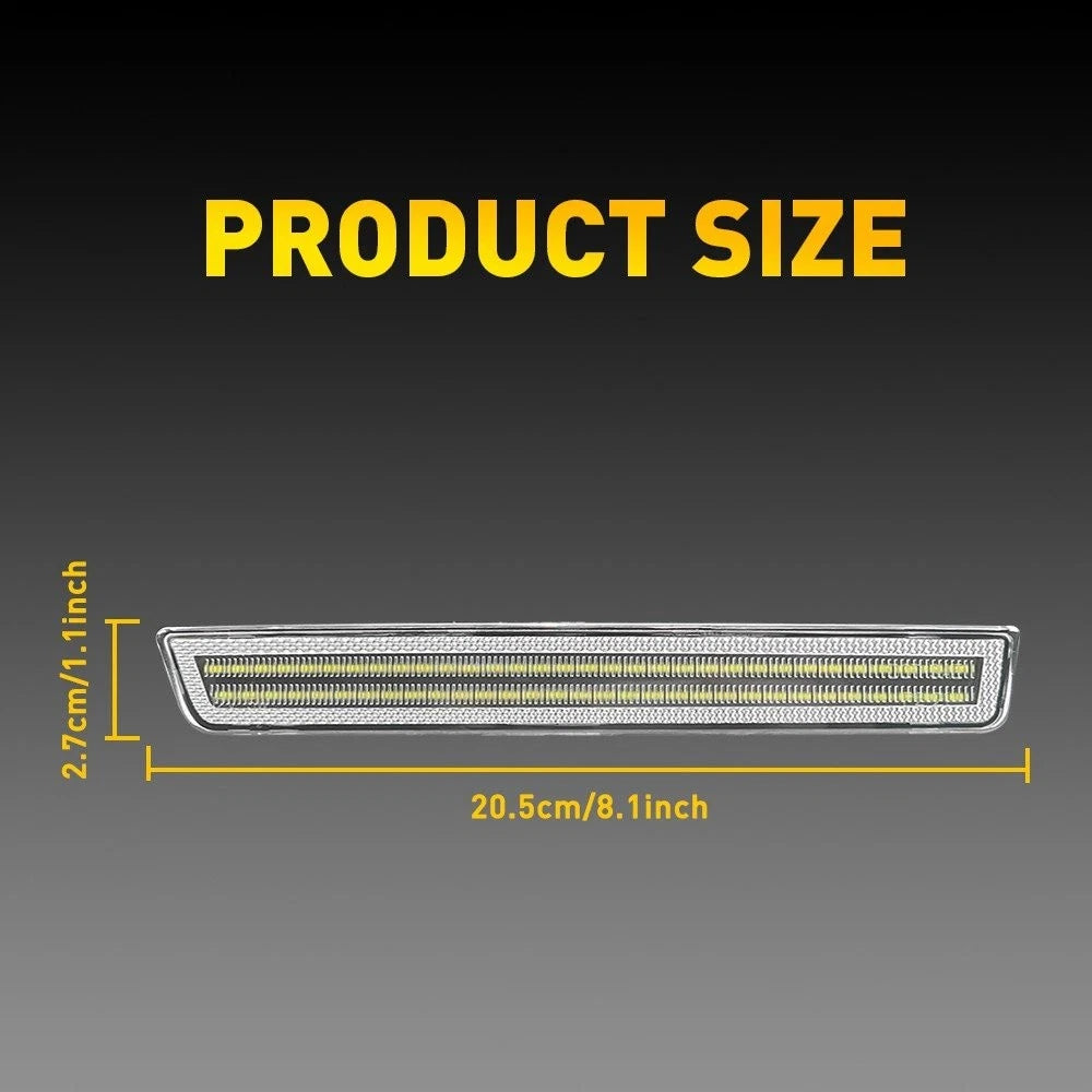 LED Side Marker Parking Lights for Dodge Challenger (2015–2021)