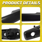 Exterior Door Handle for Nissan Pathfinder (2005-2007) Black Driver Side LH