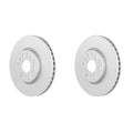 Set of 2 Bosch QuietCast Front Disc Brake Rotors for Acadia Blazer Enclave (2007–2020)