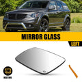 Heated Driver Side Mirror Glass with Power Adjust for Dodge Journey (2009–2020)