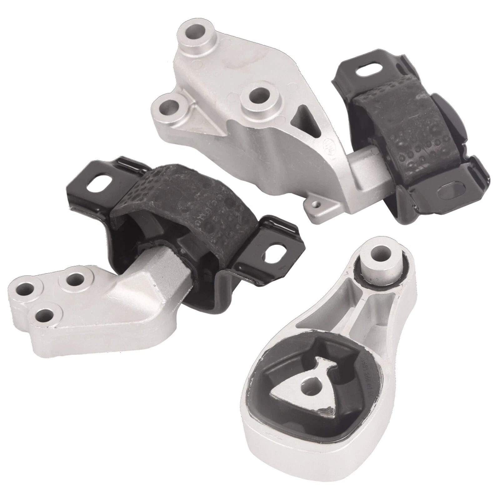 Set of 3 Engine Motor & Transmission Mounts for Smart Fortwo (2008–2015)