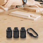 Set of 3 SDS Shank Extension Bars with Screwdriver Bit Holders for Drills