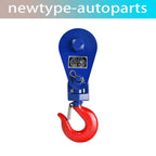 8 Ton Snatch Block with Hook for Roll Back Wrecker Flatbed Tow (6")