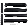 2PC Black PP Side Skirt Rocker for Chevrolet Camaro RS SS (2016–2022) ZL1 Style