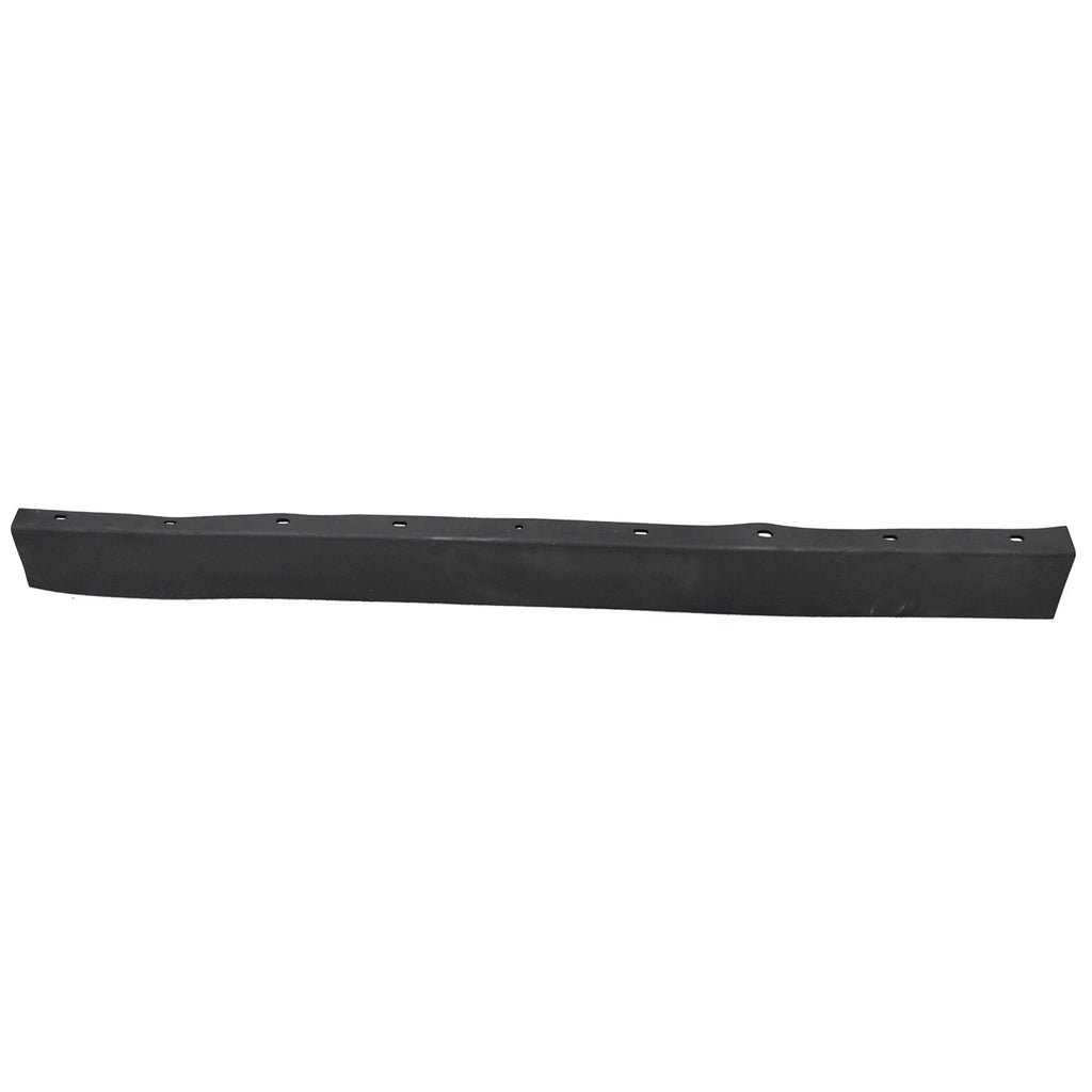 Front Lower Valance Panel Replacement Black Gloss Rubber for Nissan Versa (2020–2021)