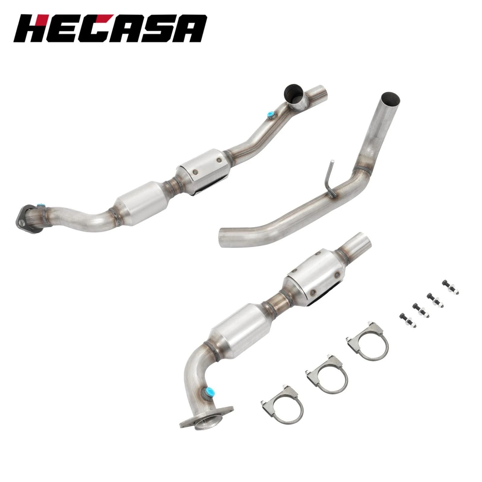 Set of 2 Catalytic Converters for Ford F-150/F-250 5.4L V8 1998–2003