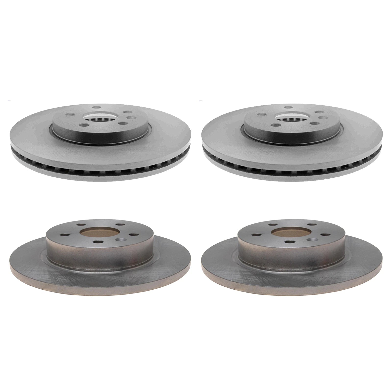 ACDelco Silver Brake Kit Disc Rotors Set of 2 for Encore Trax (2013–2020)