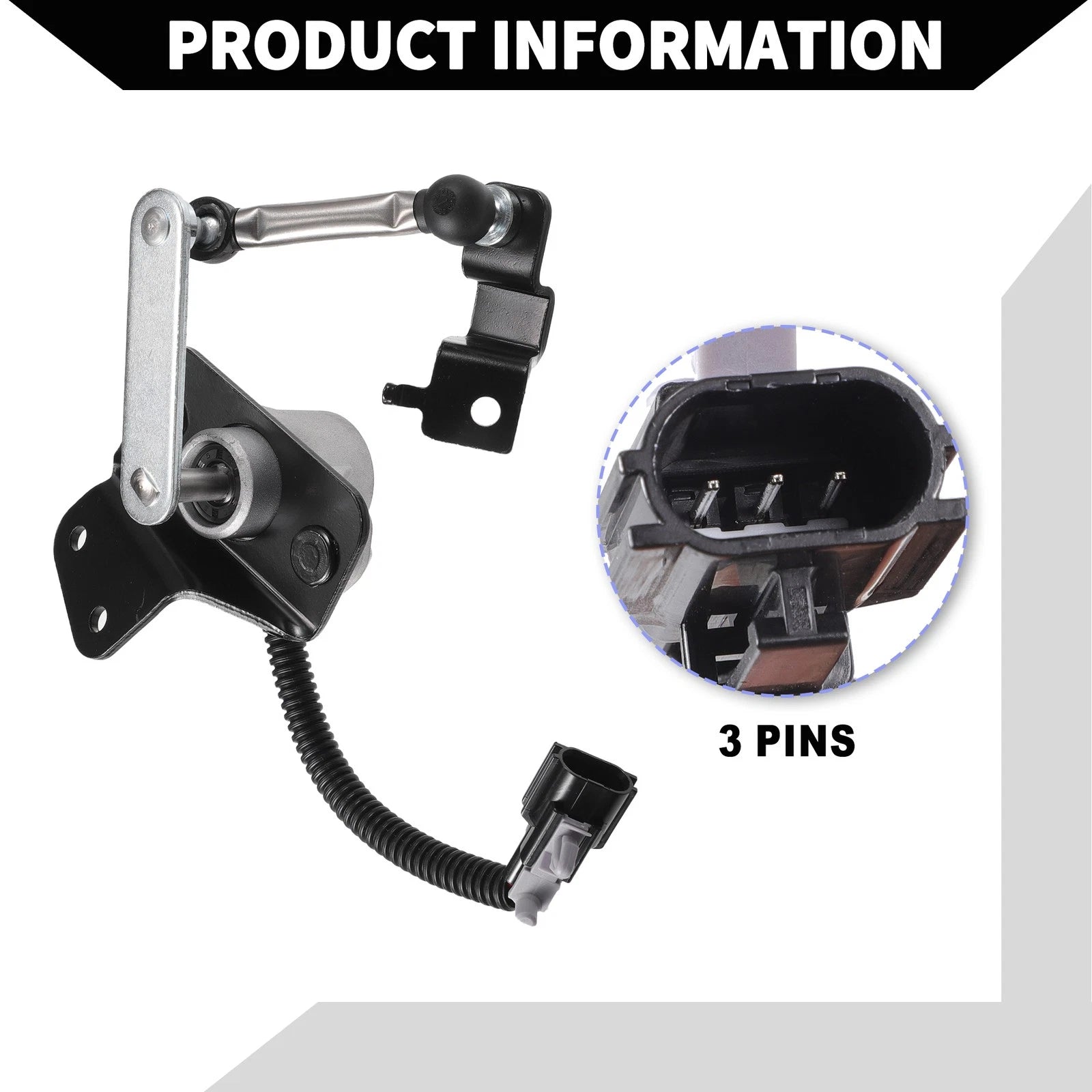 Suspension Ride Height Level Sensor for Nissan Armada (2005–2015) No.538207S600
