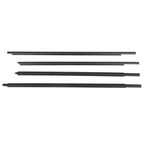 Set of 4 Outer Seal Belt Weatherstrip for Dodge Ram 1500 2500 3500 (2019–2021)
