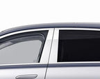 Chrome Aluminum B-C Pillar Trim Covers for Benz S-Class W223 (2021–2022)