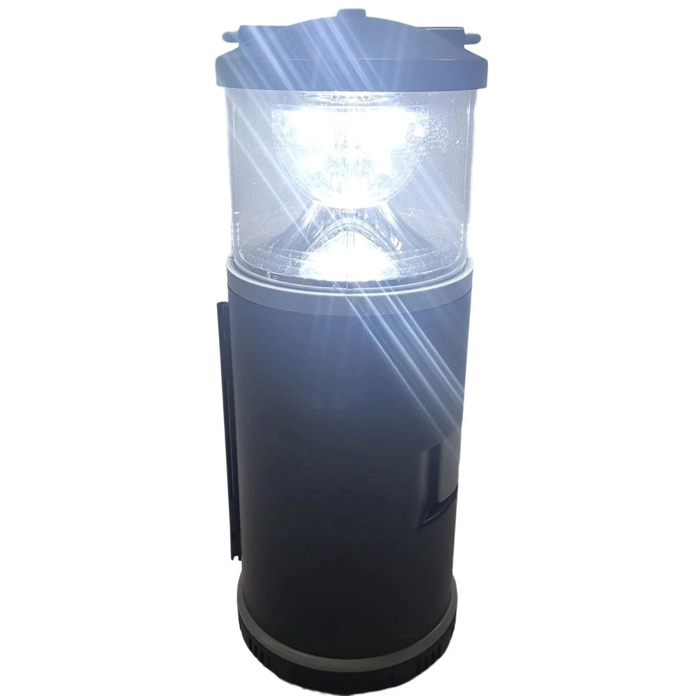 LED Lantern with Tool Storage for Boats RVs Remote Job Sites