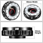 Steering Wheel Quick Release Hub Adapter Kit for Universal Vehicles (J2)