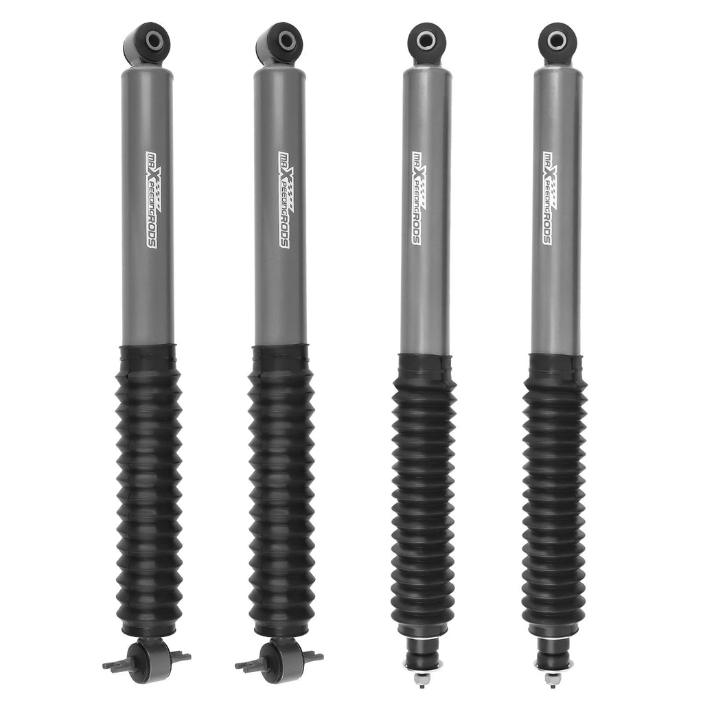 Front Rear Shock Absorber Set for Jeep Wrangler JK Unlimited (2007–2018) 0"-3"