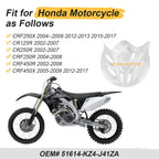 Front Disc Guard Cover for Honda CRF250X CRF450X CRF250R CRF450R CR125R CR250R (2004–2023)