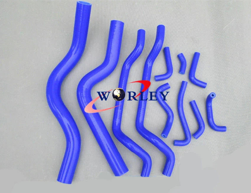 Red Silicone Radiator & Heater Hose for Mitsubishi Eclipse DSM (1990-1994)