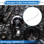 Bumper Grille Trim Garnish for Mercedes-Benz W204/C (2011-2013)