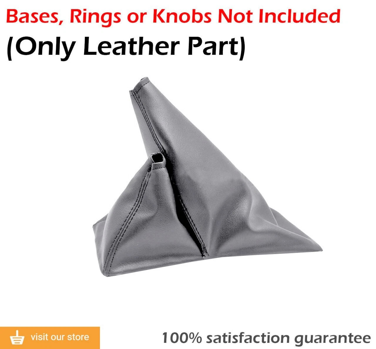 Leather Manual Shift Boot for Toyota 4Runner 1984–1989 Dark Gray 11.5"