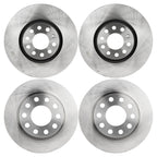 Front and Rear Disc Brake Rotors for Audi A4 Quattro (2002–2006)