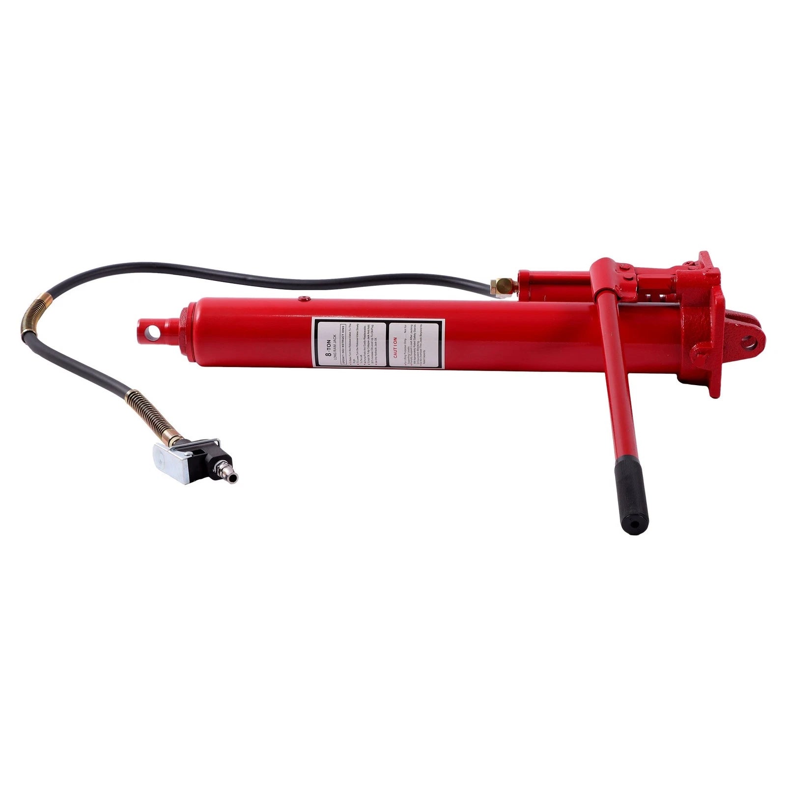 8 Ton Hydraulic Long Jack for Engine Hoist (17600 lbs Capacity)