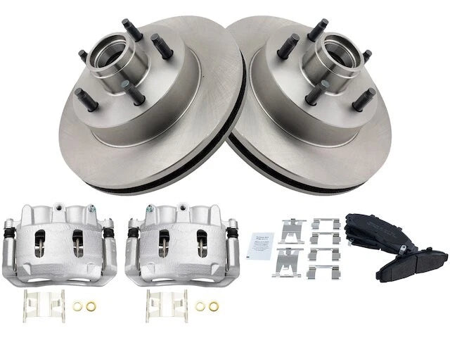 Front Brake Pad Rotor Caliper Set for Mazda B2300 (2001–2002) CP973KN