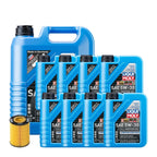 Oil Change Kit 13L Liqui Moly Longtime High Tech 5W30 for Mercedes OM642