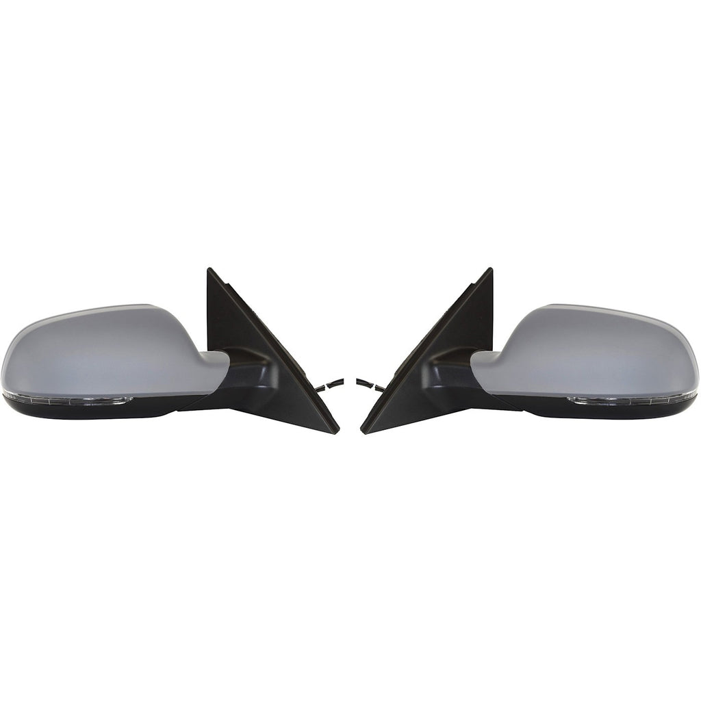 Power Mirror Set for Audi A4 (2010–2011) Manual Folding Heated Anti-Glare