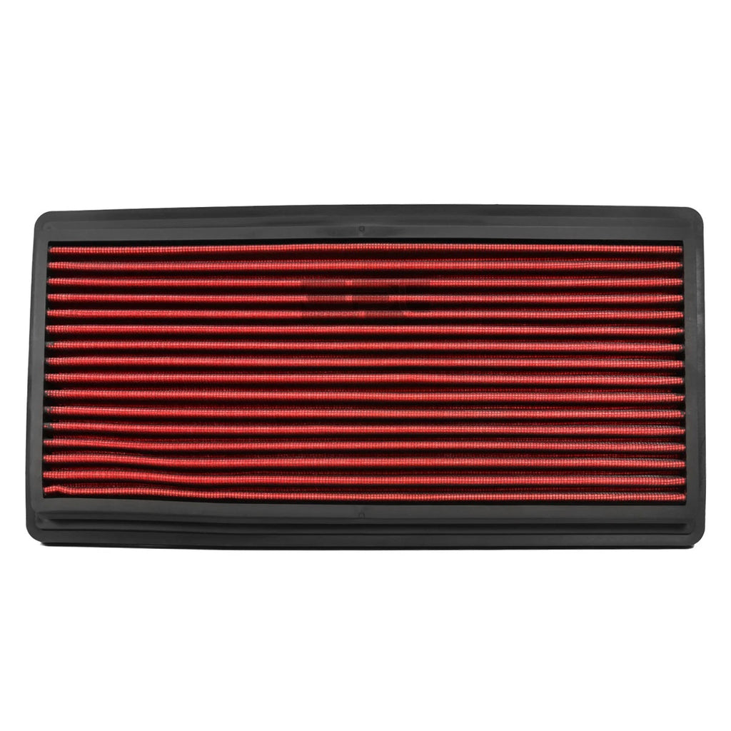 High Flow Panel Air Filter for Jeep Cherokee (1996–2001) - Red