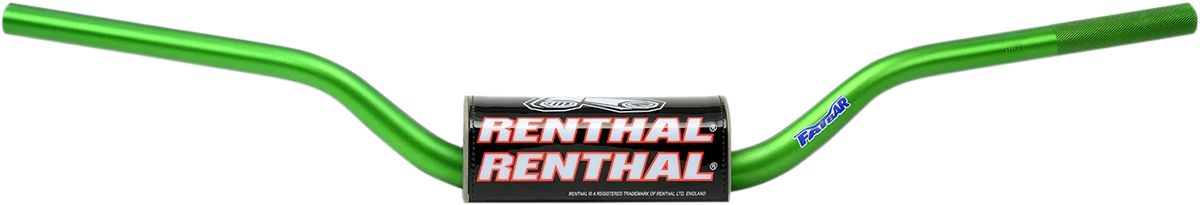 Renthal Fatbar Handlebar for RC/CRF/KX/KXF (604) - Green 604-01-GN