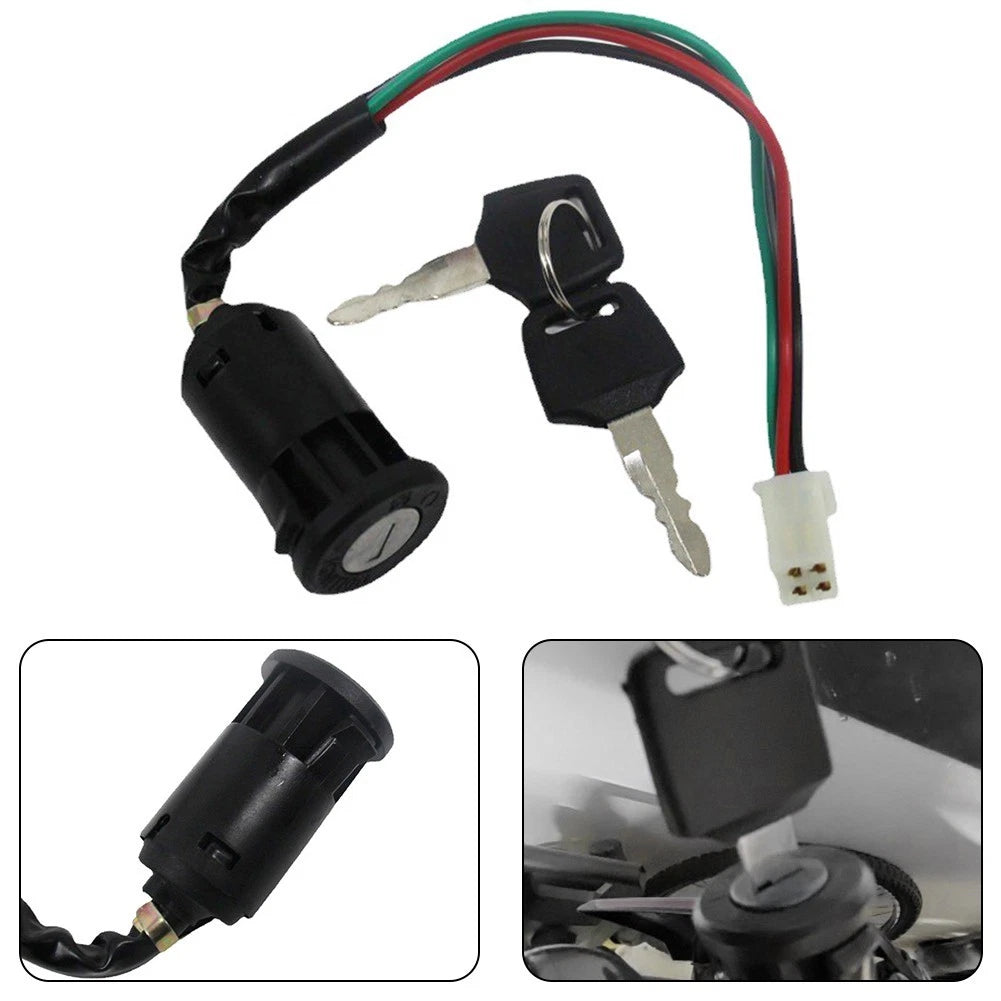 Ignition Key Switch Set for ATVs and Quads (50-250cc)