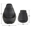 Front & Rear Seat for Harley CVO Road King Street Glide (2009–2023) Black
