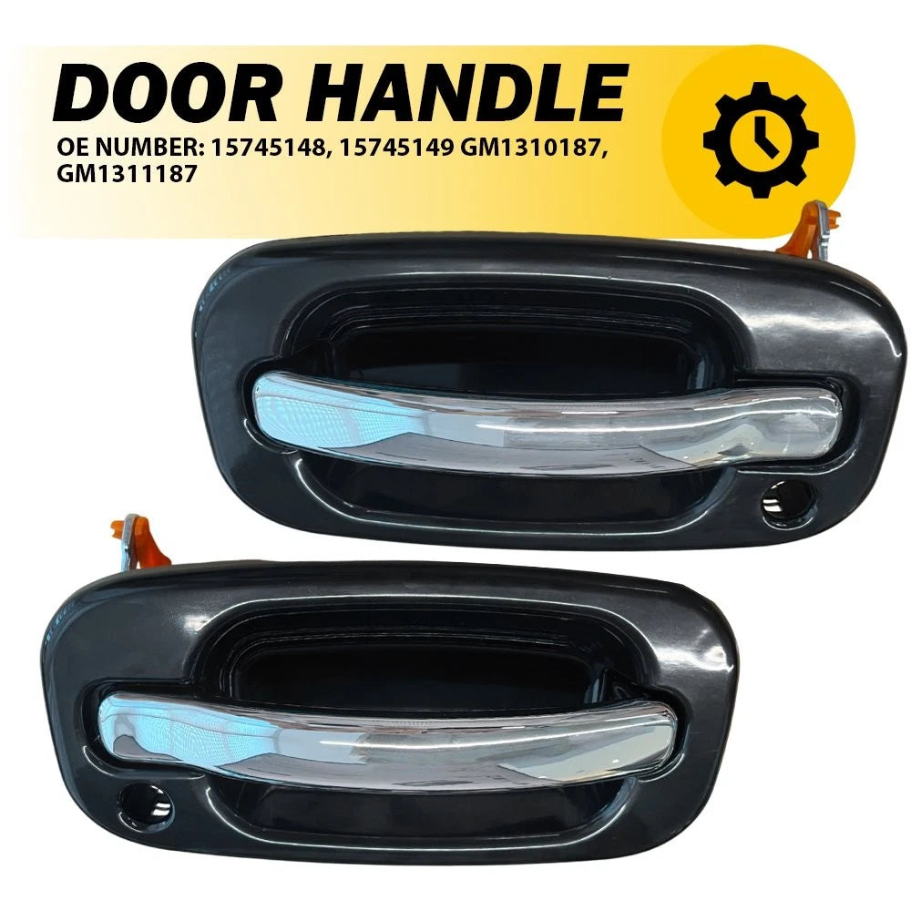 Front Exterior Door Handle for Chevrolet Silverado GMC Sierra (1999–2006)