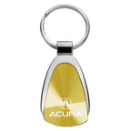 Gold Teardrop Keychain KCGOLD.ACU - Officially Licensed for Acura
