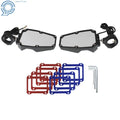 UTV Rear View Side Mirrors with LED Lights for Polaris RZR