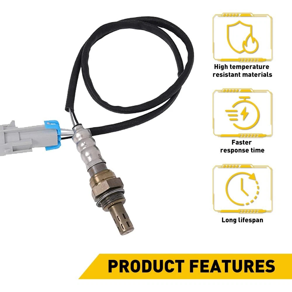 Set of 4 O2 Oxygen Sensors for Chevy Silverado 1500 Tahoe 5.3L (2007–2013)