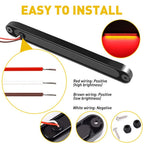 Set of 4 LED Light Bar for Car Truck Trailer