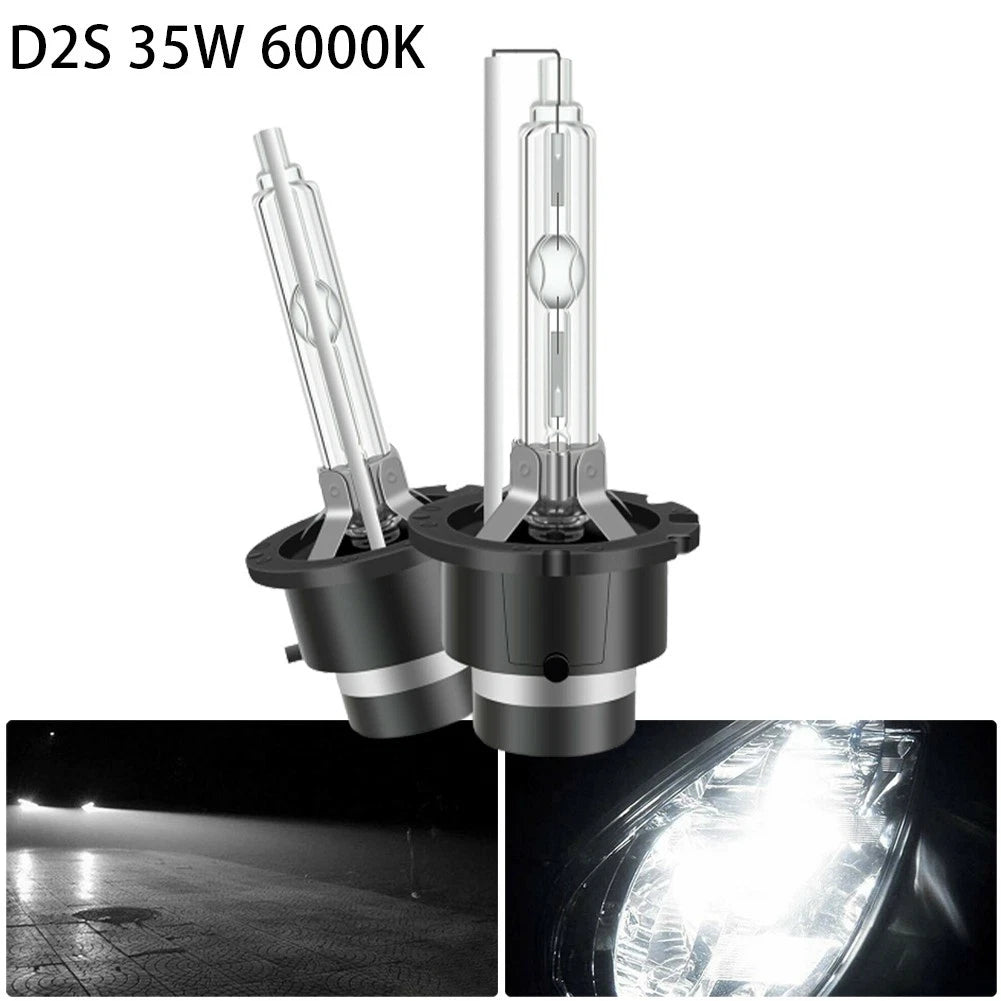 2X Xenon Headlight Bulbs for Vehicle (35W)
