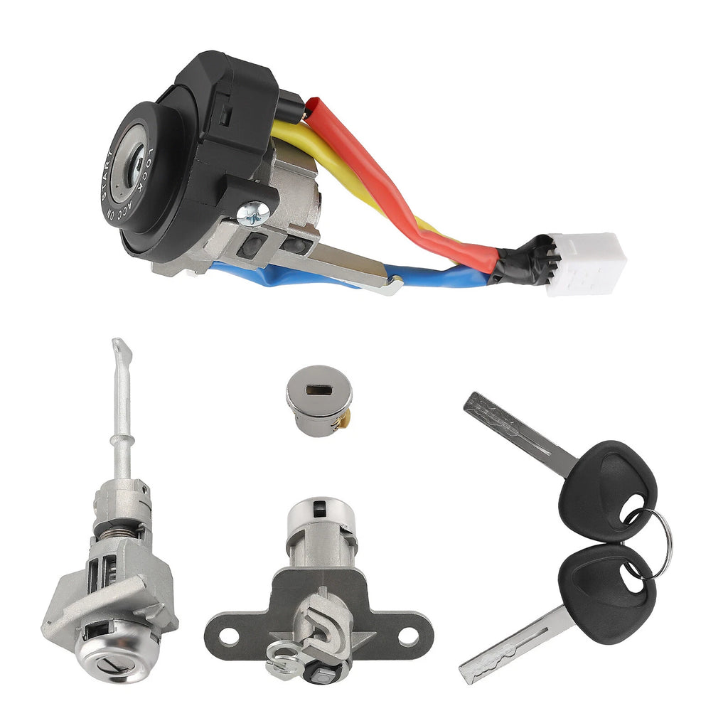 Car Full Lock Cylinder for Hyundai Sonata Key Ignition Start 2015-2019