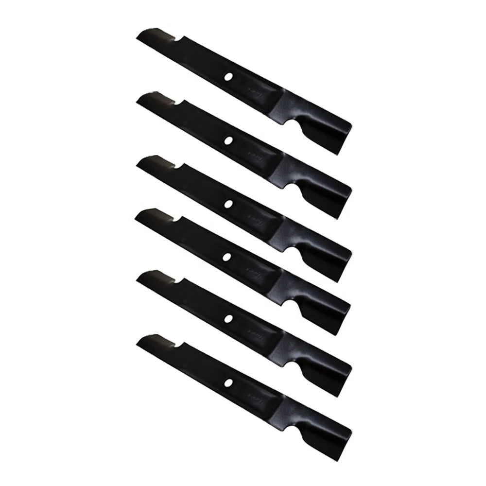 Set of 6 Notched Mower Blades for Exmark Quest (54" Deck) B1TR3201