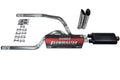 Dual Exhaust Kit for Dodge Dakota (1997–2005) 2.5" Flowmaster Slash Tips