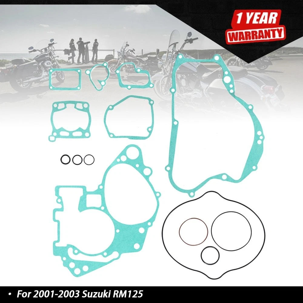 Complete Engine Gasket Set for Suzuki RM125 (2001â2003)