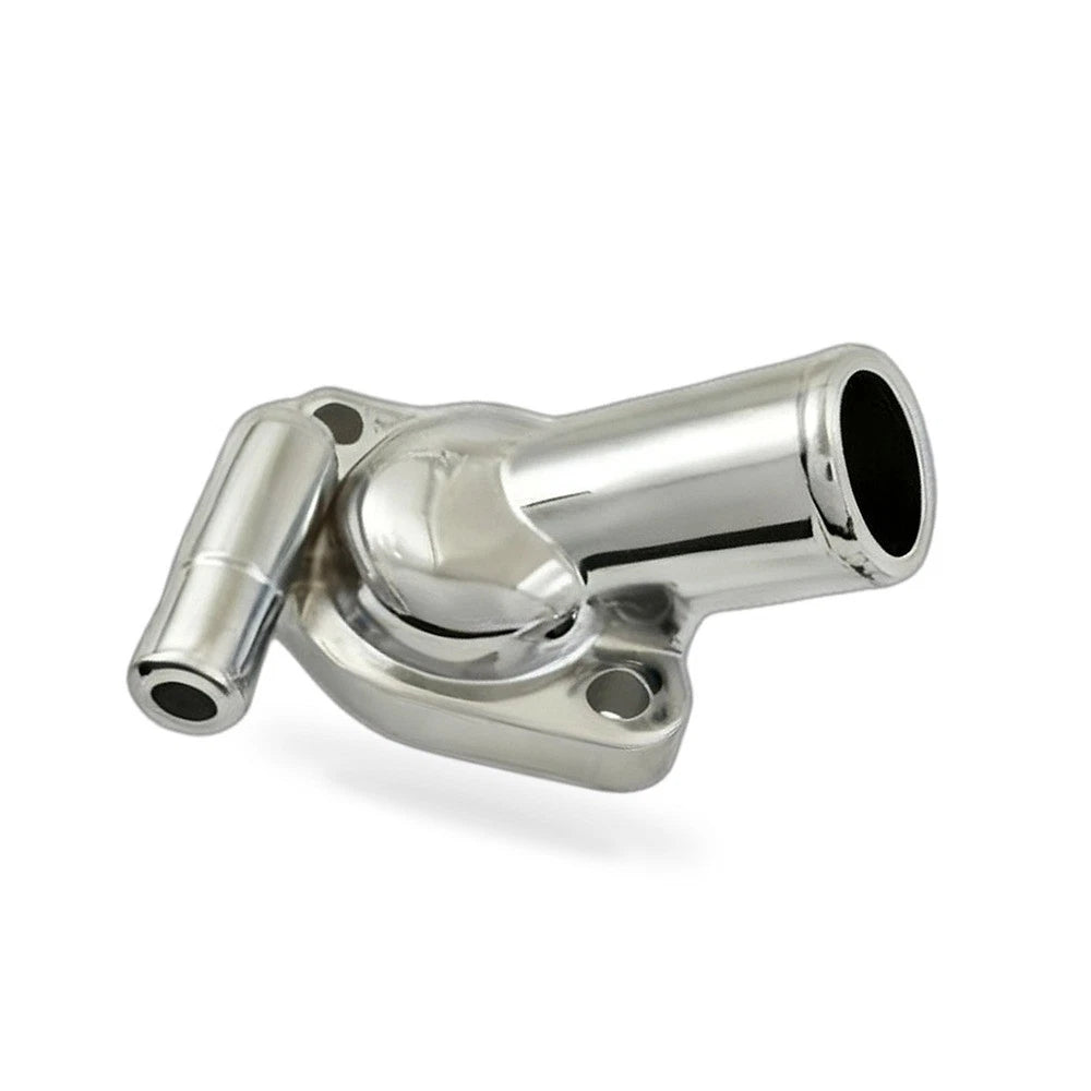 Chrome Twin Outlet Thermostat Housing for Holden 253 308 V8 (1970–1980)
