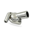Chrome Twin Outlet Thermostat Housing for Holden 253 308 V8 (1970–1980)