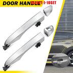 Set of 2 Chrome Exterior Door Handles for Hyundai Tucson (2016–2021) OE 82651D3710